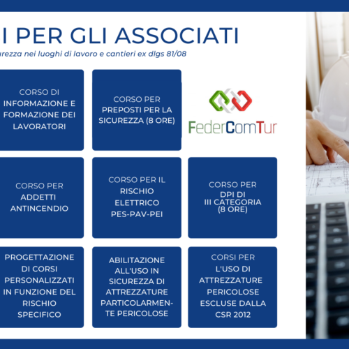 U.NA.CO. e FederComTur uniti per la formazione